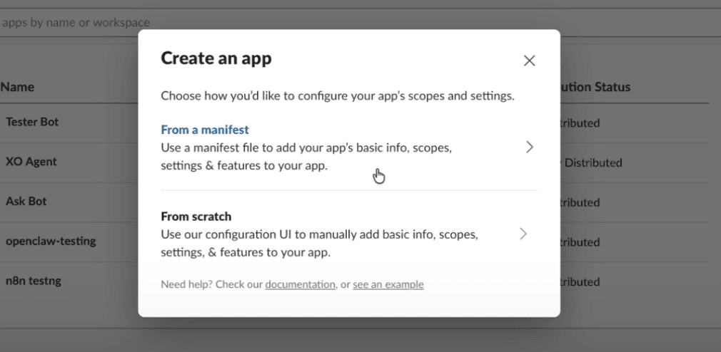 Create New App
