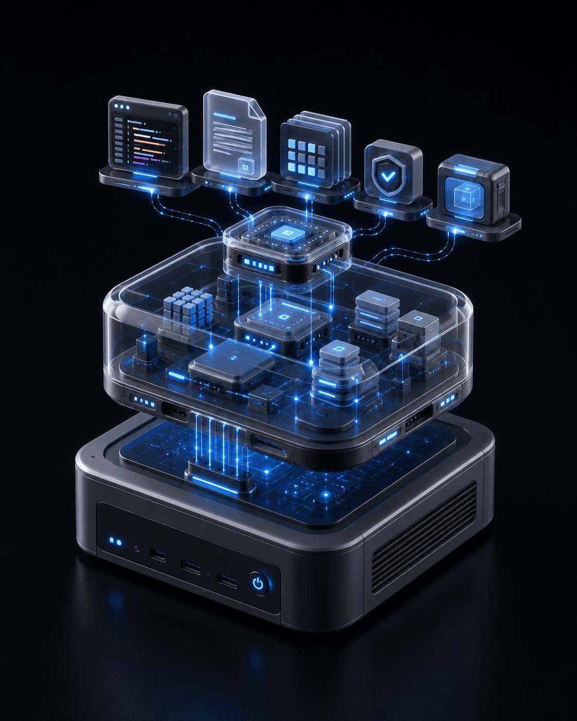 A local Space running on a personal machine